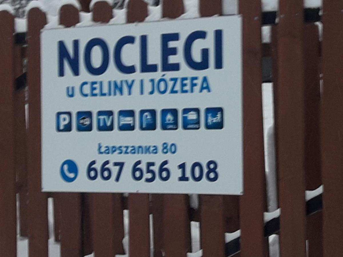 Noclegi U Celiny I Jozefa Lapszanka Buitenkant foto